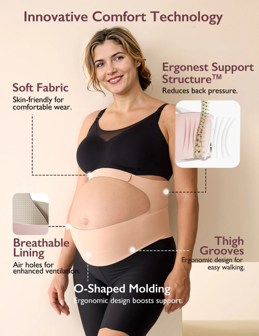 LunaMama Pregnancy BellyBand Pro